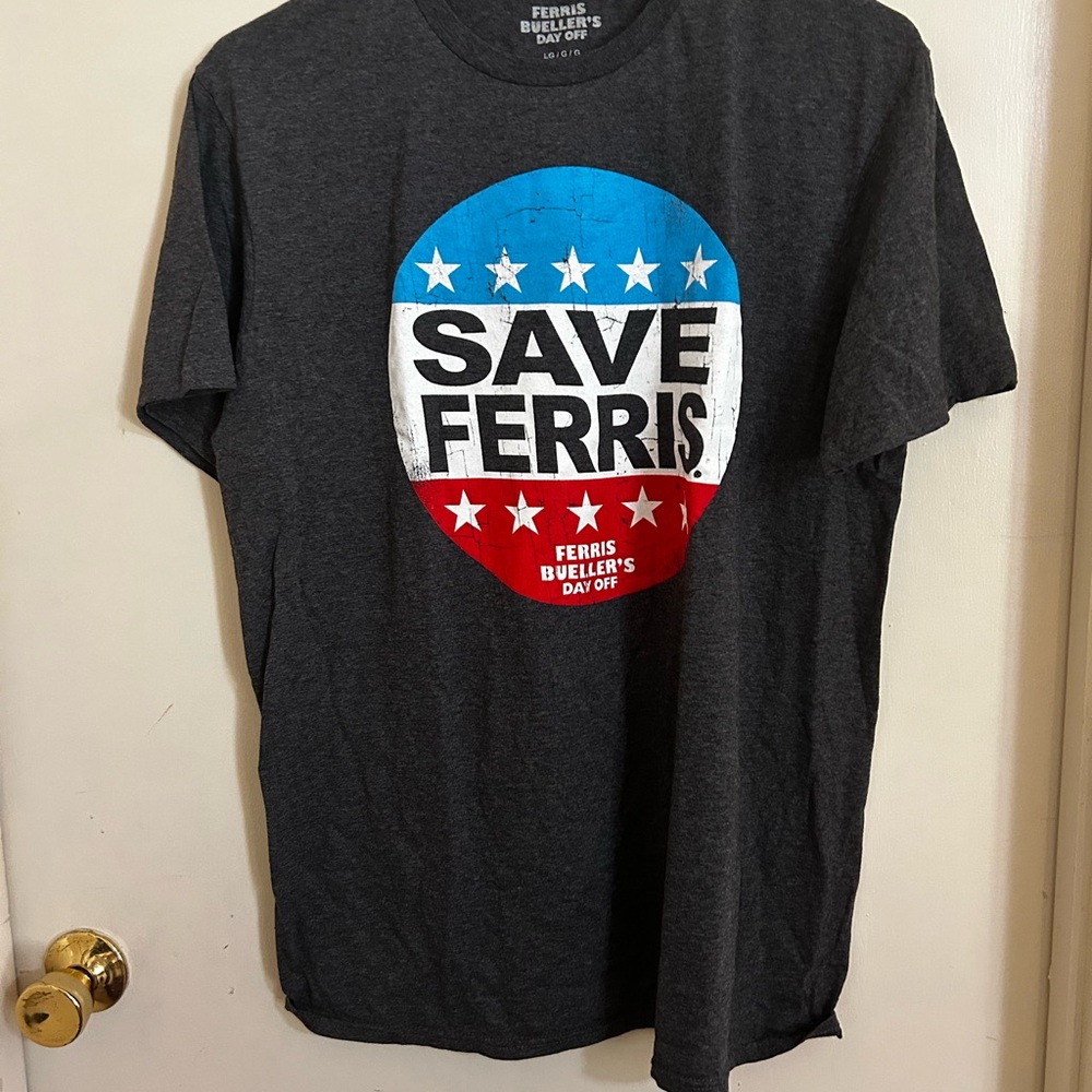 Ferris Bueller’s Day Off Graphic Tee - Charcoal